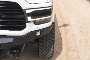Ram 2500 Front Bumper - DV8 Offroad - Spec Series - Micro-Texture Black Powder Coated - `19-`26